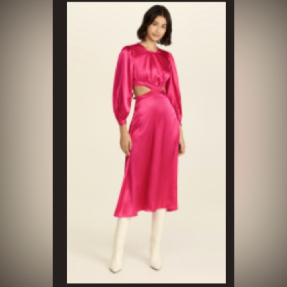 Rahi Cierra Cut Out Midi Dress